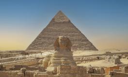 Pirámide de Kefrén y la esfinge